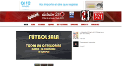 Desktop Screenshot of cde-distrito21.com